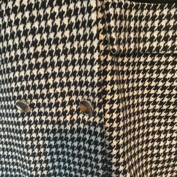 She In houndstooth lightweight pea coat - Picture 3 of 5